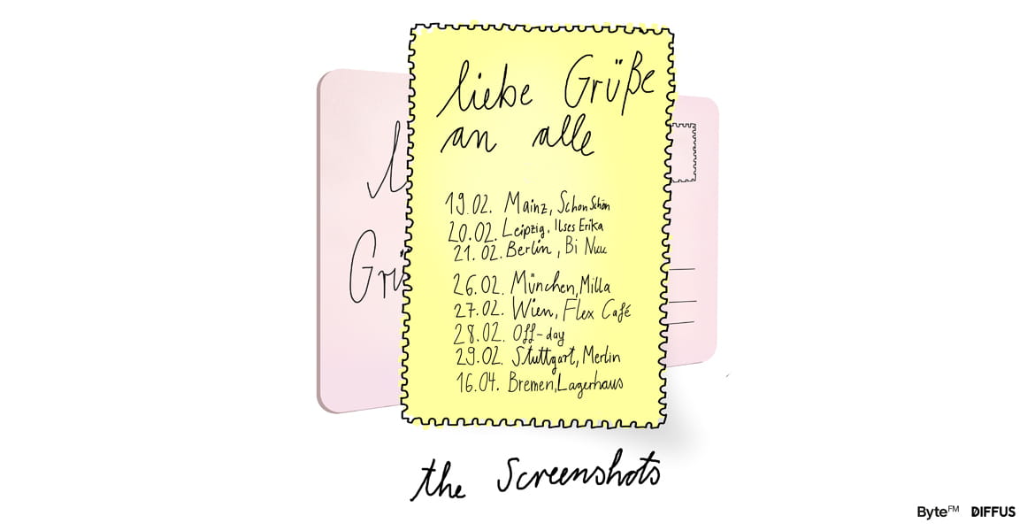 Tickets The Screenshots, Liebe Grüße an alle Tour in München