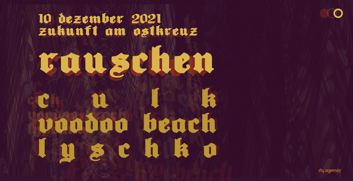 Tickets RAUSCHEN, Bands: Culk, Voodoo Beach, Lyschko in Berlin
